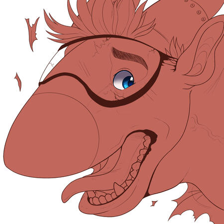 Headshot Lineart